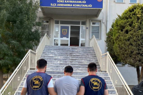 SÖKE'DE 14 YIL 7 AY HAPİS CEZASIYLA ARANAN HÜKÜMLÜ YAKALANDI