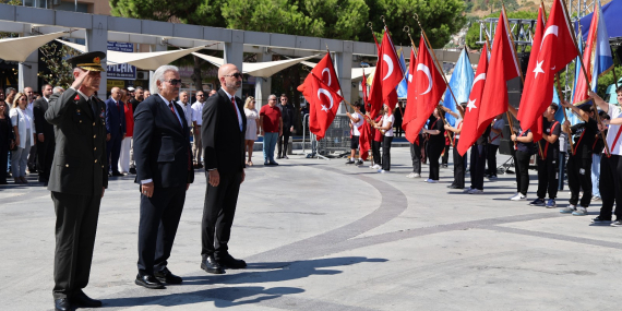 Söke’nin kurtuluşunun 104’üncü yıl dönümü törenle kutlandı..