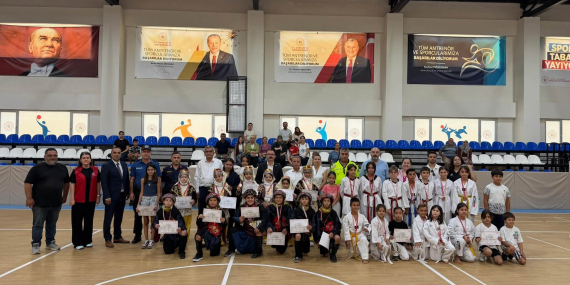 Sultanhisar’da GSB Spor Okulları ve Yaz Kulübü kapanış şenliği düzenlendi..