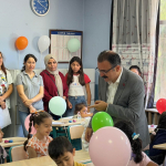 SULTANHİSAR KAYMAKAMI ATEŞ, ÖĞRENCİLERLE BİR ARAYA GELDİ