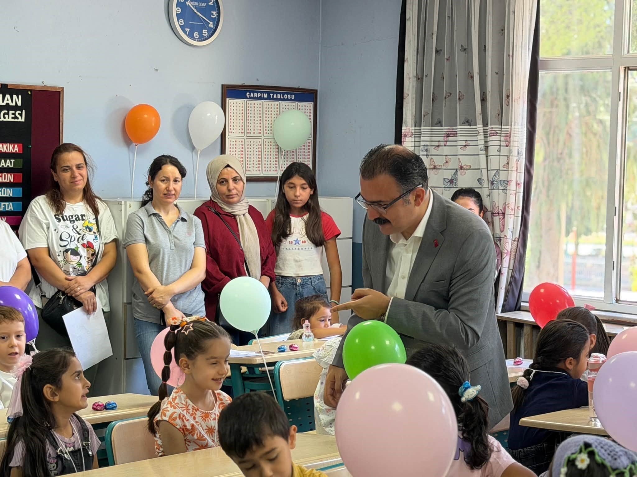 SULTANHİSAR KAYMAKAMI ATEŞ, ÖĞRENCİLERLE BİR ARAYA GELDİ