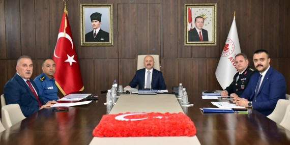 Aydın’da üniversite ve yurtlarda güvenlik konusu görüşüldü..