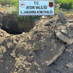 SÖKE'DE İZİNSİZ KAZI YAPAN 5 ŞÜPHELİ SUÇÜSTÜ YAKALANDI