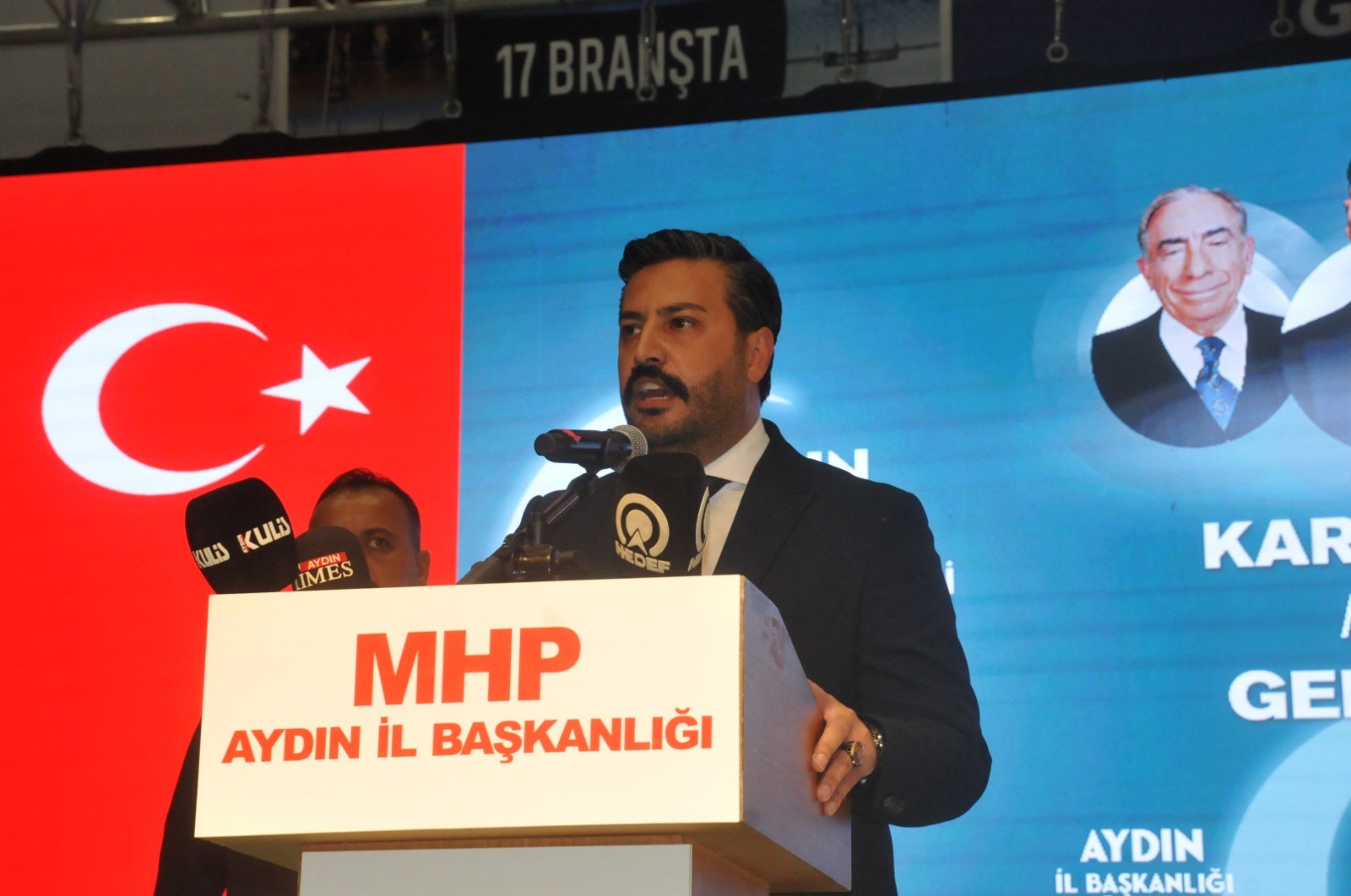 MHP AYDIN İL BAŞKANI CİHANGİROĞLU: "KENETLENİRSEK AŞAMAYACAĞIMIZ HİÇBİR ENGEL YOKTUR"